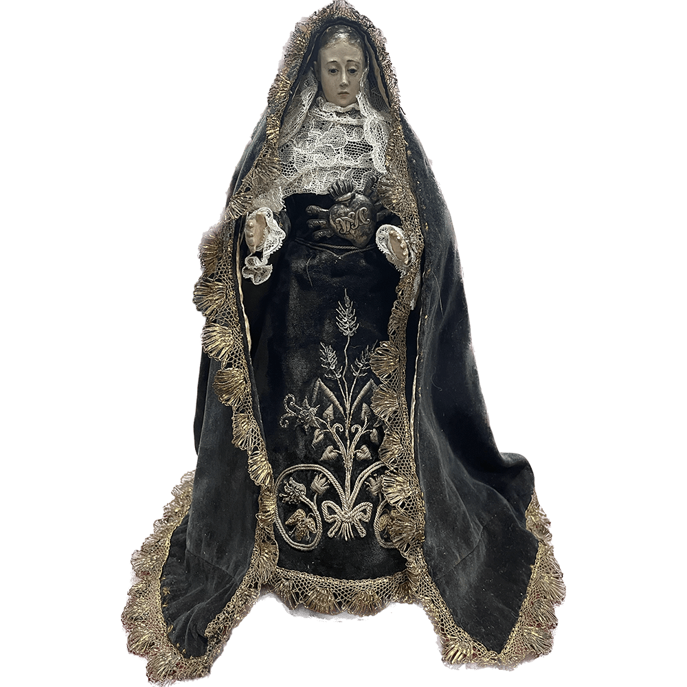 Virgen de madera