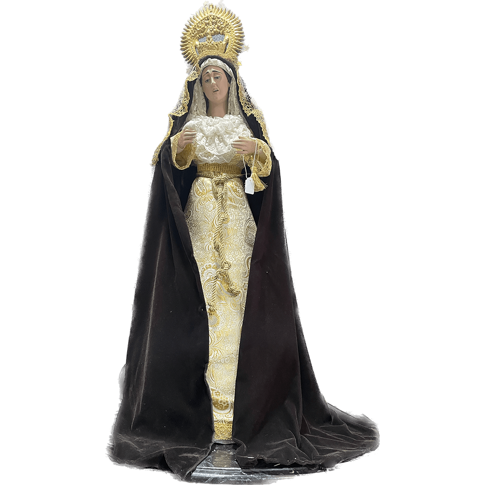 Virgen dolorosa capipota