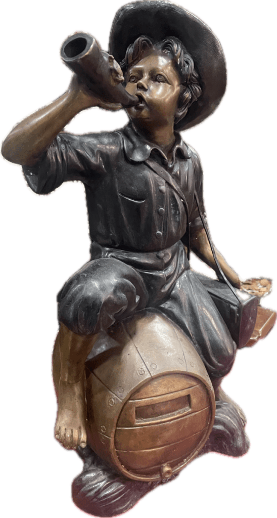escultura de bronce